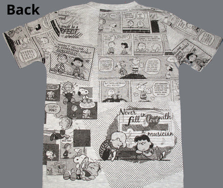 Peanuts Comics 2 - Sided T-Shirt - snoopn4pnuts.com