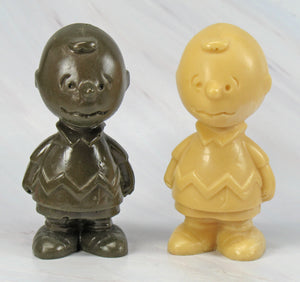 1970 Avon Charlie Brown Shaped Figural Soap - RARE Colors!