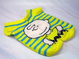 Peanuts Matching No Show Socks - Charlie Brown - snoopn4pnuts.com