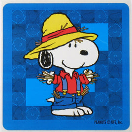 Snoopy Scarecrow Sticker - snoopn4pnuts.com