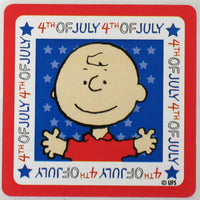 Peanuts Patriotic Sticker