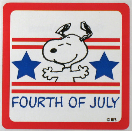 Peanuts Patriotic Sticker (Copy) (Copy) - snoopn4pnuts.com