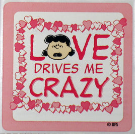 Peanuts Valentine Love Sticker - snoopn4pnuts.com