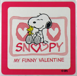 Peanuts Valentine Love Sticker - snoopn4pnuts.com