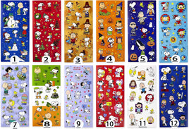 Peanuts Holiday and General Stickers (Sold Separately)