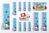 2013 Snoopy In Ginza 15th Anniversary Sticker Set