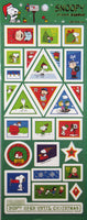 Peanuts Christmas Sticker Set - Great For Scrapbooking!