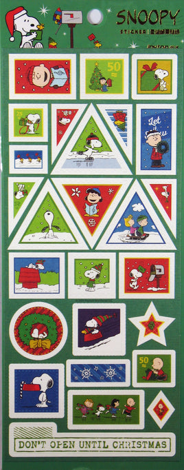Peanuts Christmas Sticker Set - Great For Scrapbooking! - snoopn4pnuts.com