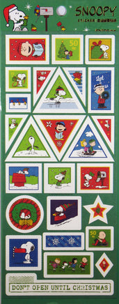 Peanuts Christmas Sticker Set - Great For Scrapbooking! - snoopn4pnuts.com