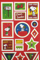 Peanuts Christmas Sticker Set - Great For Scrapbooking! - snoopn4pnuts.com