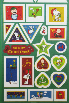 Peanuts Christmas Sticker Set - Great For Decorating Cards and Scrapbooking! - snoopn4pnuts.com