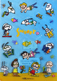 Peanuts Clear Back Sticker Set