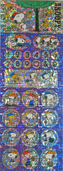 Peanuts Prismatic / Holographic / Metallic Stickers - Dazzling! - snoopn4pnuts.com