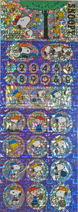 Peanuts Prismatic / Holographic / Metallic Stickers - Dazzling! - snoopn4pnuts.com