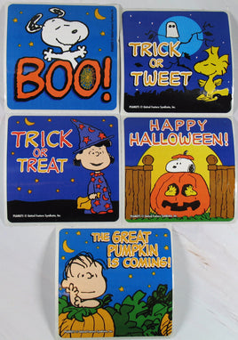 Peanuts Halloween 5 - Piece Sticker Set - snoopn4pnuts.com
