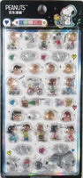 Peanuts Thick (Raised) Vinyl Stickers With Clear Border - Great For Scrapbooking!