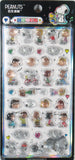Peanuts Thick (Raised) Vinyl Stickers With Clear Border - Great For Scrapbooking!