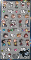 Peanuts Thick (Raised) Vinyl Stickers With Clear Border - Great For Scrapbooking! - snoopn4pnuts.com