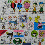 Peanuts Gang Holographic Glitter Stickers