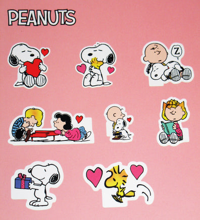 Peanuts 8 - Piece Sticker Set - snoopn4pnuts.com