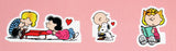 Peanuts 8-Piece Sticker Set