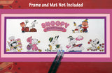 Large Peanuts Gang Counted Cross Stitch Kit - "Happy Hour"   OVER 3 FEET WIDE!