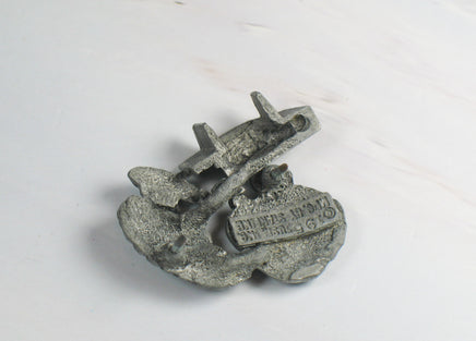 Schroeder 2 - D Solid Pewter Wall Tack (For Cork or Foam Board) - GOOD Condition - snoopn4pnuts.com