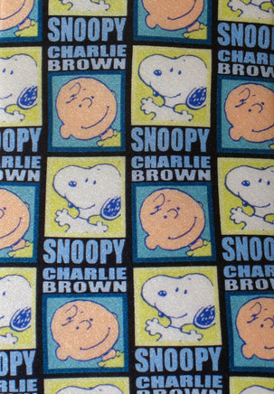 CHARLIE BROWN AND SNOOPY Silk Neck Tie (FREE Gift Box!) - snoopn4pnuts.com