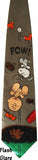 CHARLIE BROWN BASEBALL Silk Neck Tie (FREE Gift Box!)