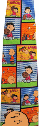 PEANUTS GANG COMICS Silk Neck Tie (FREE Gift Box!) - snoopn4pnuts.com