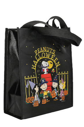 Peanuts Halloween Reusable and Laminated Non - Woven Trick or Treat Tote Bag - snoopn4pnuts.com