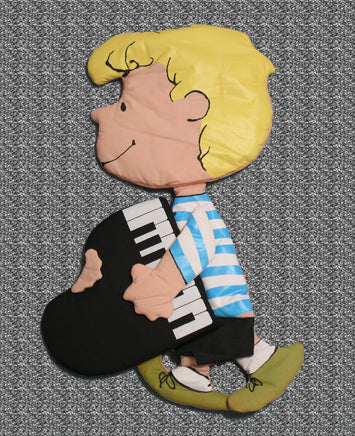 Peanuts Padded Wall Decor - Schroeder (Over 20" High!) - Near Mint - snoopn4pnuts.com