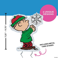 Peanuts Christmas Holiday Corrugated Plastic Yard Signs (Sold Separately) - snoopn4pnuts.com