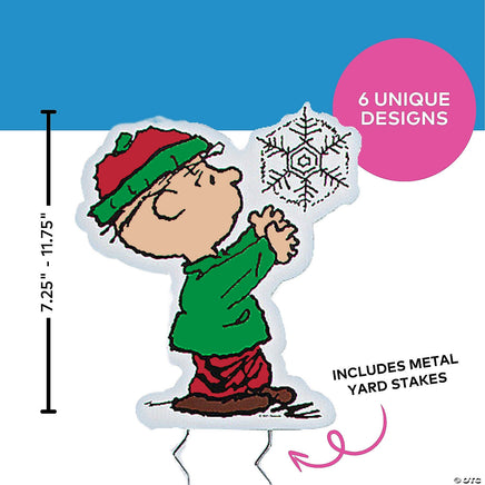 Peanuts Christmas Holiday Corrugated Plastic Yard Signs (Sold Separately) - snoopn4pnuts.com