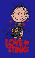 Peanuts Double - Sided Flag - Pig Pen Love Stinks - snoopn4pnuts.com