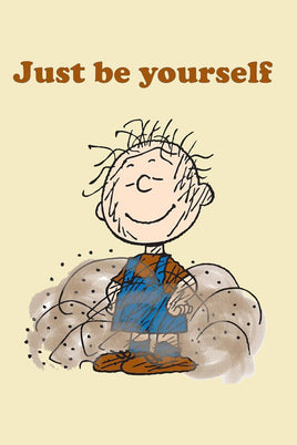 Peanuts Double - Sided Flag - Pig Pen Just Be Yourself - snoopn4pnuts.com