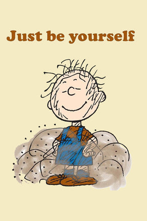 Peanuts Double - Sided Flag - Pig Pen Just Be Yourself - snoopn4pnuts.com