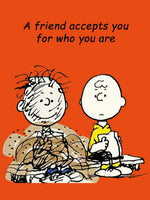 Peanuts Double - Sided Flag - Pig Pen and Charlie Brown - snoopn4pnuts.com