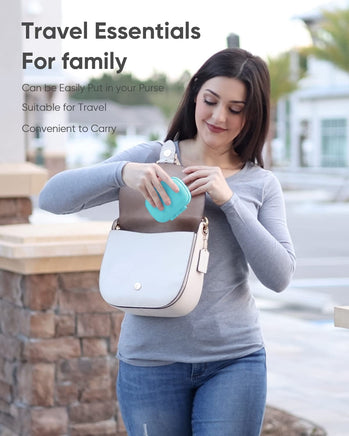 Peanuts Safe and Secure Pill Box With 8 Compartments - Perfect Size For Purse and Traveling! - snoopn4pnuts.com