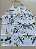 Snoopy and Woodstock Polyester/Linen Apron