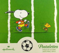 Snoopy Vintage Soccer Postalettes