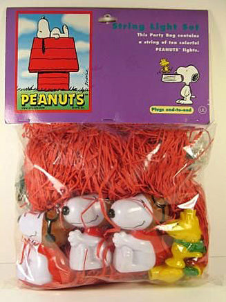 Flying Ace And Woodstock String Light Set