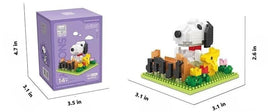 Snoopy Mini Lego Blocks - Style Scene - Music Notes - snoopn4pnuts.com