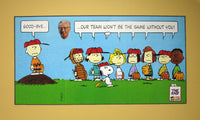 Peanuts Tribute To The Passing of Charles Schulz Print With Mat - Good Bye...... (New But Near Mint - Minor Flaw) - snoopn4pnuts.com