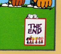 Peanuts Tribute To The Passing of Charles Schulz Print With Mat - Good Bye...... (New But Near Mint - Minor Flaw) - snoopn4pnuts.com