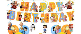 Peanuts Party Metallic Swirl Set (6 Swirls) - Includes The Little Red Haired Girl! (Matching Party Ware Sold Separately) - snoopn4pnuts.com