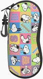 Snoopy Padded Eyeglasses Case With Carabiner Clip