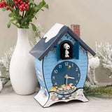 Peanuts Musical Pendulum Cuckoo Wall Clock (Table Clock Without Using Pendulum)