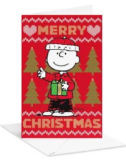 Peanuts Inspirational Christmas Card Set With Metallic Foil Accents - snoopn4pnuts.com