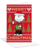 Peanuts Inspirational Christmas Card Set With Metallic Foil Accents